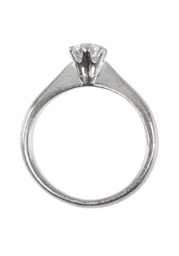 Um 1970 – Verlobungsring mit Diamantsolitär – Bild 5