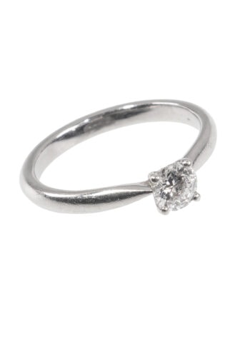 Datiert 1969 – Verlobungsring mit Diamantsolitär – Bild 3