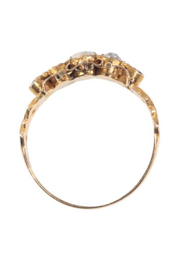 Um 1890 – Viktorianischer Ring mit geheimer Botschaft – Bild 5