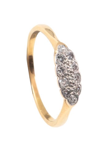 Um 1920 – Art Déco Diamantring