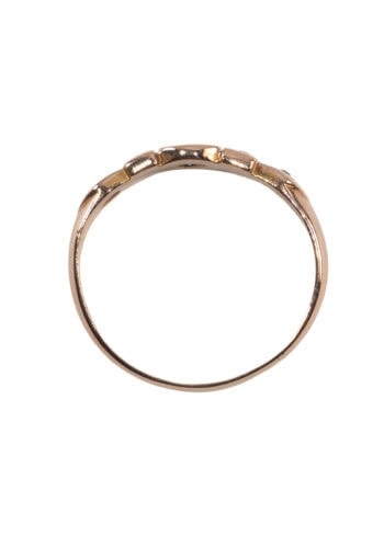 Um 1910 – Edwardian Ring mit Saphiren und Diamanten – Bild 4