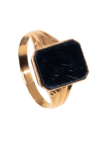 Um 1920 – Art Déco Herrenring/Siegelring