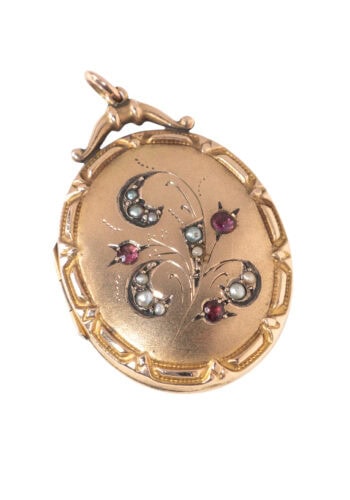 Um 1890 – Viktorianisches Medaillon