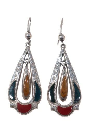 Um 1870 – Viktorianische Ohrringe aus Schottland