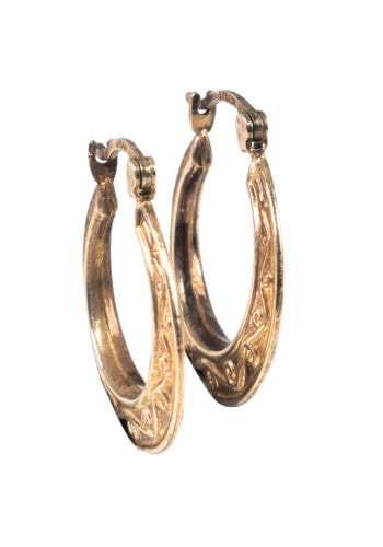 Um 1970 – Goldcreolen Vintage