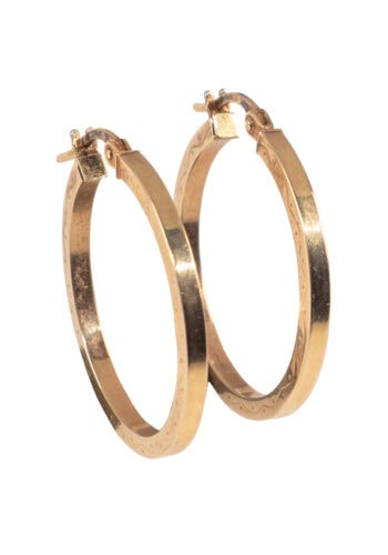 Um 1970 – Goldcreolen Vintage