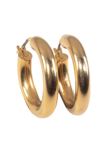 Um 1970 – Goldcreolen Vintage