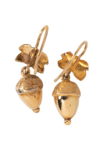 Um 1900 – Viktorianische Ohrringe – Bild 3