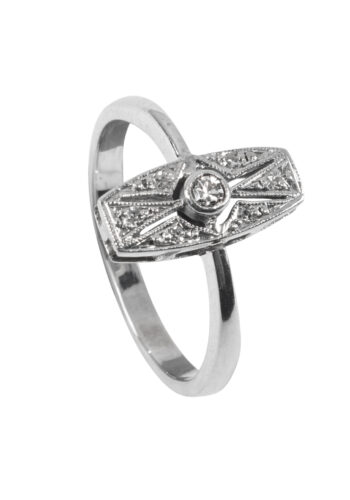 Datiert 1958 – Diamantring aus Birmingham