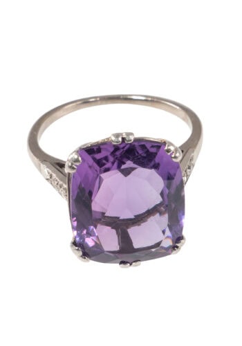 Um 1950 – Vintage Cocktail Ring – Bild 3