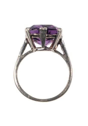 Um 1950 – Vintage Cocktail Ring – Bild 5