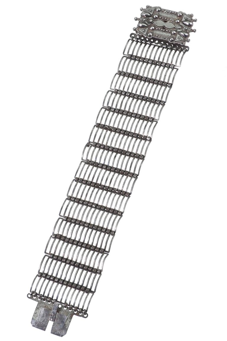 Armband Cut Steel, facettiert und poliert