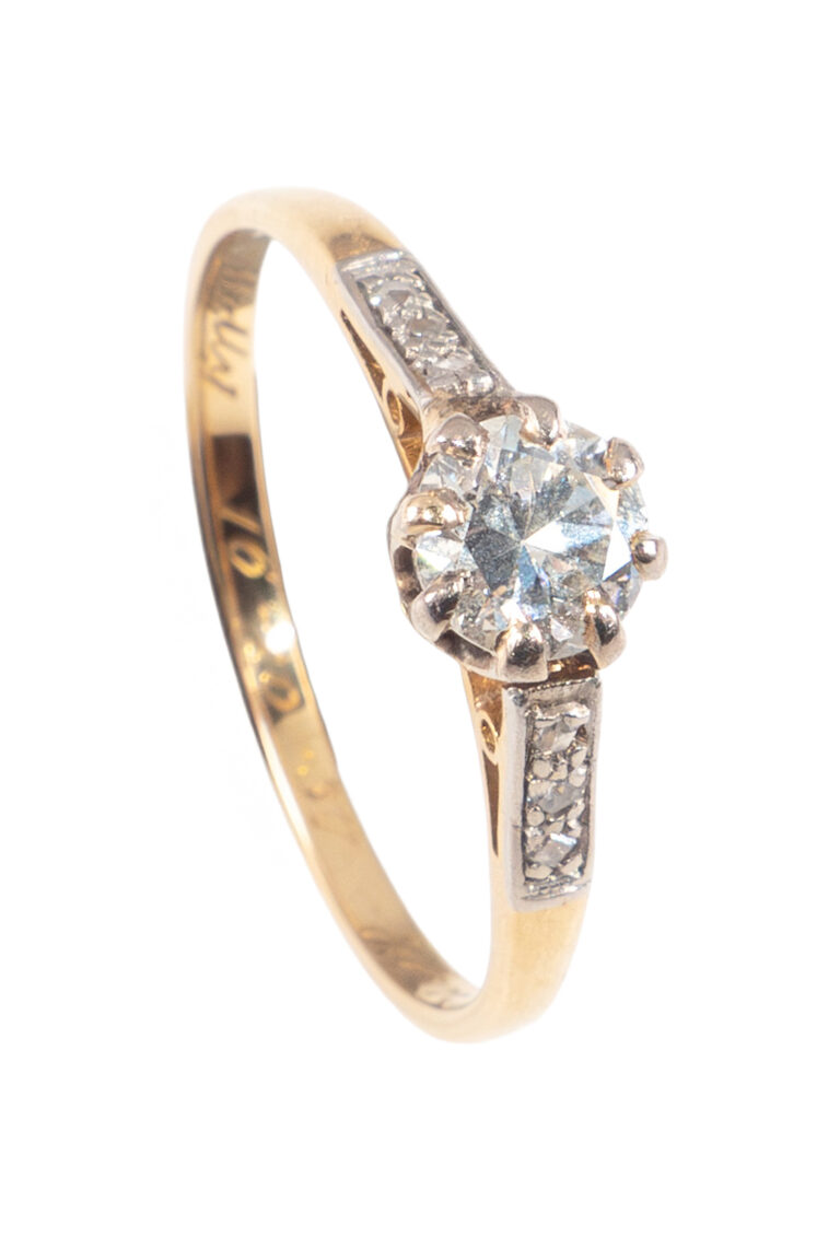 Rheinfrank Holzfuss Antique Jewellery in Berlin Muenchen Antike Ringe Verlobungsringe Eheringe Schmuck Juwelier Diamant Verlobungsring 0325 1