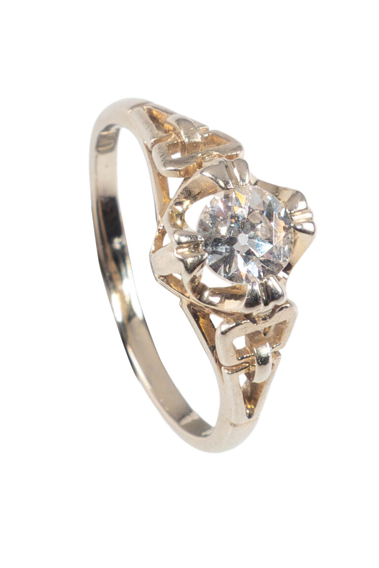 Rheinfrank Holzfuss Antique Jewellery in Berlin Muenchen Antike Ringe Verlobungsringe Eheringe Schmuck Juwelier Diamant Verlobungsring M5077 1