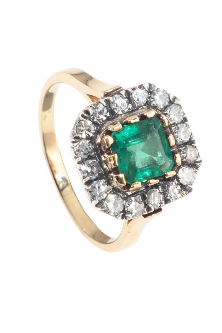 Rheinfrank Holzfuss Antique Jewellery in Berlin Muenchen Antike Ringe Verlobungsringe Eheringe Schmuck Juwelier Diamant Verlobungsring M5134 1