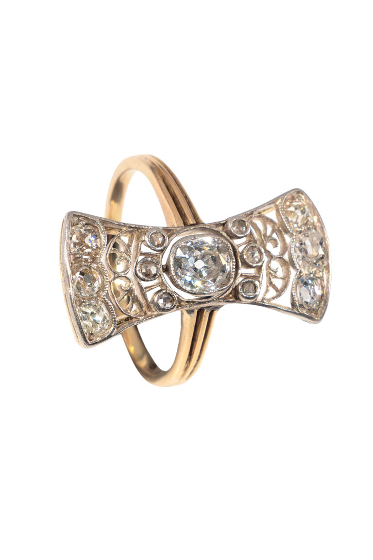 Rheinfrank Holzfuss Antique Jewellery in Berlin Muenchen Antike Ringe Verlobungsringe Eheringe Schmuck Juwelier Diamant Verlobungsring M5156 1