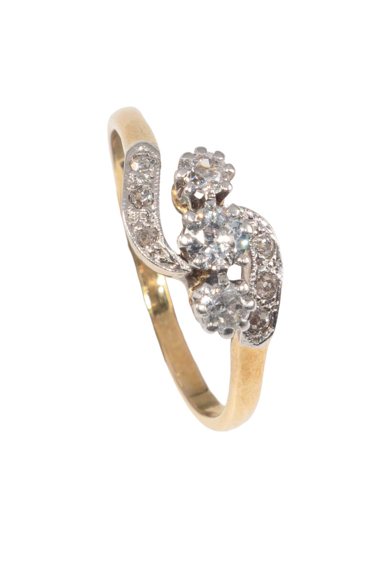 Rheinfrank Holzfuss Antique Jewellery in Berlin Muenchen Antike Ringe Verlobungsringe Eheringe Schmuck Juwelier Diamant Verlobungsring M5229 1