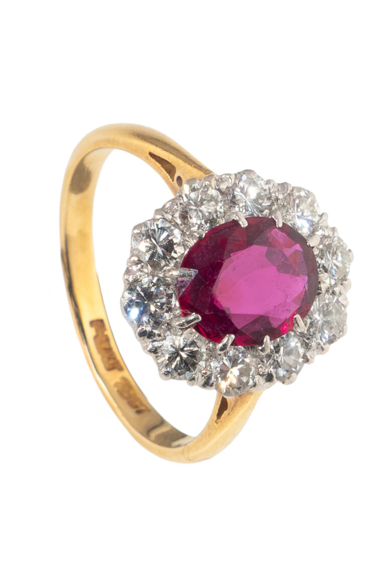 Rheinfrank Holzfuss Antique Jewellery in Berlin Muenchen Antike Ringe Verlobungsringe Eheringe Schmuck Juwelier Diamant Verlobungsring M5278 1