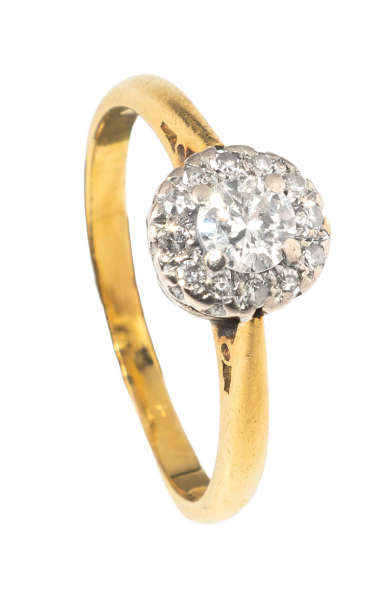 Rheinfrank Holzfuss Antique Jewellery in Berlin Muenchen Antike Ringe Verlobungsringe Eheringe Schmuck Juwelier Diamant Verlobungsring M5314 1