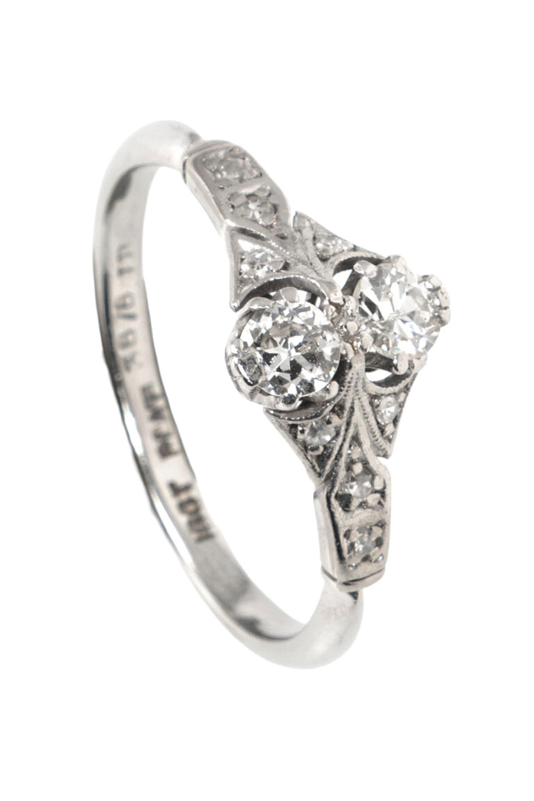 Rheinfrank Holzfuss Antique Jewellery in Berlin Muenchen Antike Ringe Verlobungsringe Eheringe Schmuck Juwelier Diamant Verlobungsring 1531 1