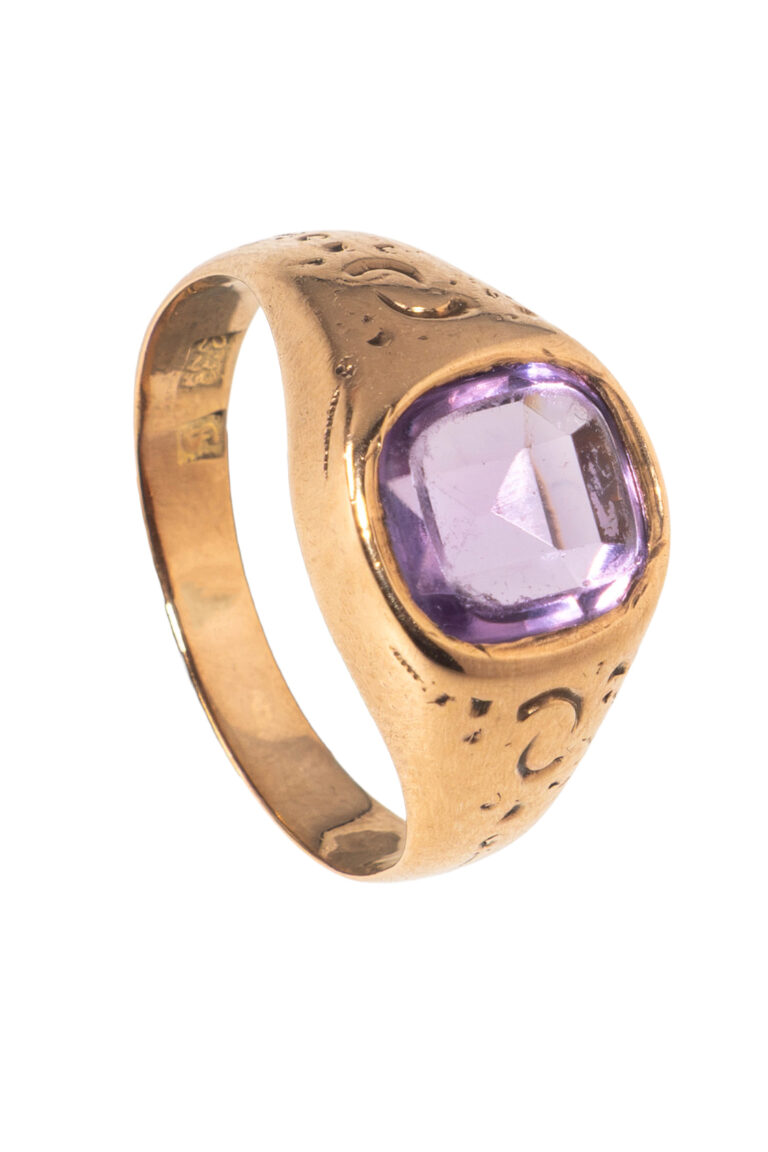 Rheinfrank Holzfuss Antique Jewellery in Berlin Muenchen Antike Ringe Verlobungsringe Eheringe Schmuck Juwelier Diamant Herrenring M5478 1