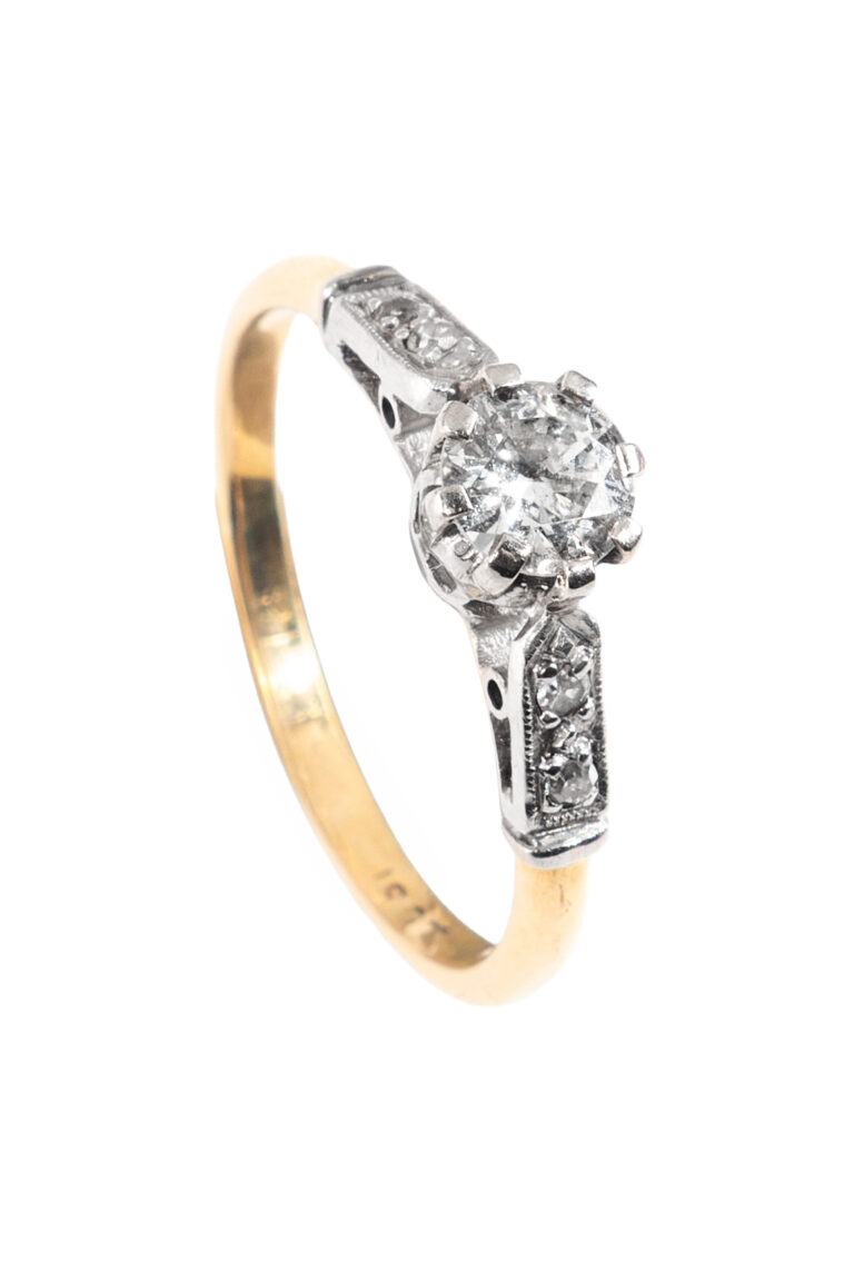Rheinfrank Holzfuss Antique Jewellery in Berlin Muenchen Antike Ringe Verlobungsringe Eheringe Schmuck Juwelier Diamant Verlobungsring 2074 1