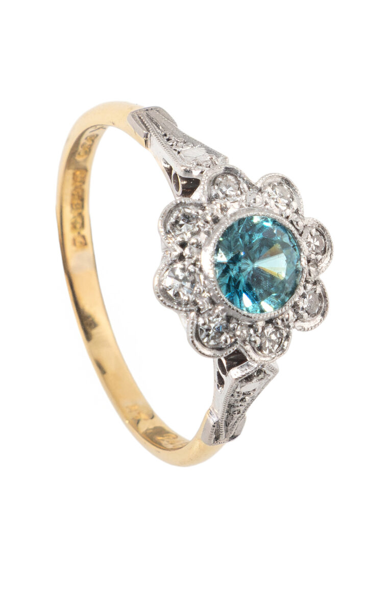 Rheinfrank Holzfuss Antique Jewellery in Berlin Muenchen Antike Ringe Verlobungsringe Eheringe Schmuck Juwelier Diamant Verlobungsring M5529 1