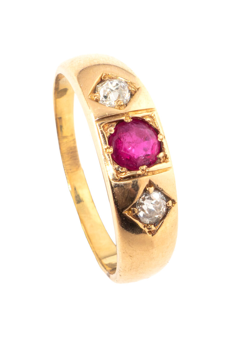 Rheinfrank Holzfuss Antique Jewellery in Berlin Muenchen Antike Ringe Verlobungsringe Eheringe Schmuck Juwelier Diamant Verlobungsring M5549 1