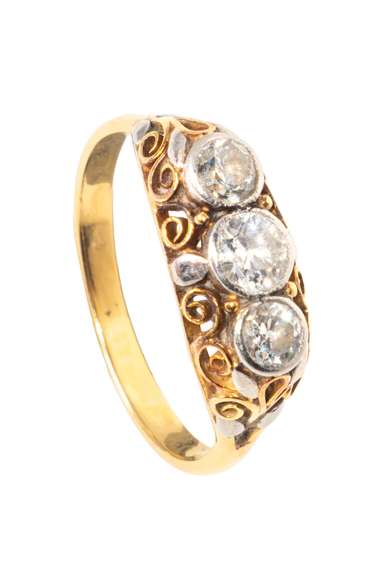 Rheinfrank Holzfuss Antique Jewellery in Berlin Muenchen Antike Ringe Verlobungsringe Eheringe Schmuck Juwelier Diamant Verlobungsring M5650 1