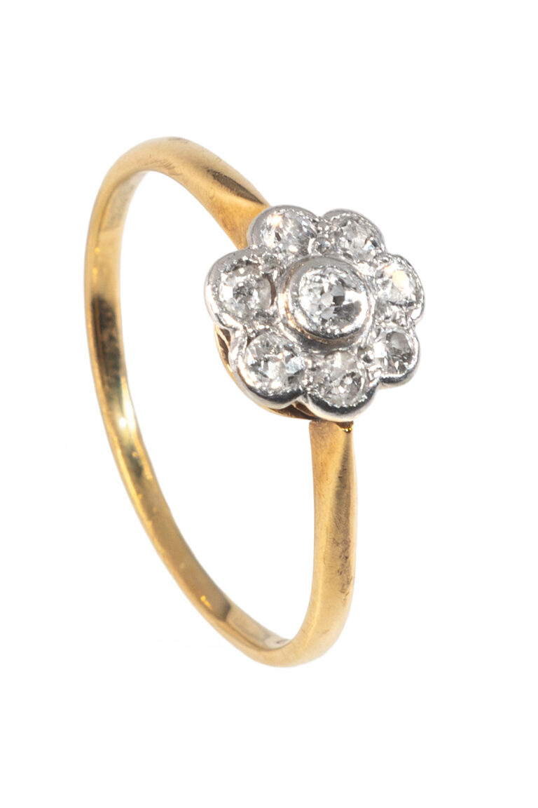 Rheinfrank Holzfuss Antique Jewellery in Berlin Muenchen Antike Ringe Verlobungsringe Eheringe Schmuck Juwelier Diamant Verlobungsring 1221 1