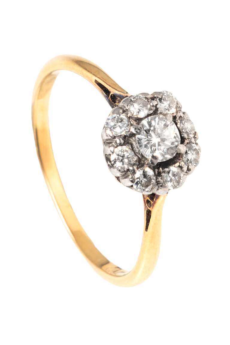 Rheinfrank Holzfuss Antique Jewellery in Berlin Muenchen Antike Ringe Verlobungsringe Eheringe Schmuck Juwelier Diamant Verlobungsring 1269 1