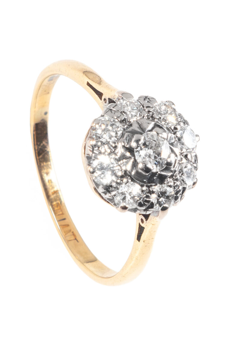 Rheinfrank Holzfuss Antique Jewellery in Berlin Muenchen Antike Ringe Verlobungsringe Eheringe Schmuck Juwelier Diamant Verlobungsring 1279 1