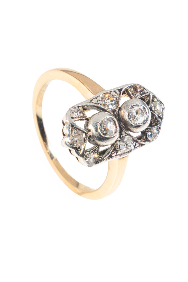 Rheinfrank Holzfuss Antique Jewellery in Berlin Muenchen Antike Ringe Verlobungsringe Eheringe Schmuck Juwelier Diamant Verlobungsring 2208 1
