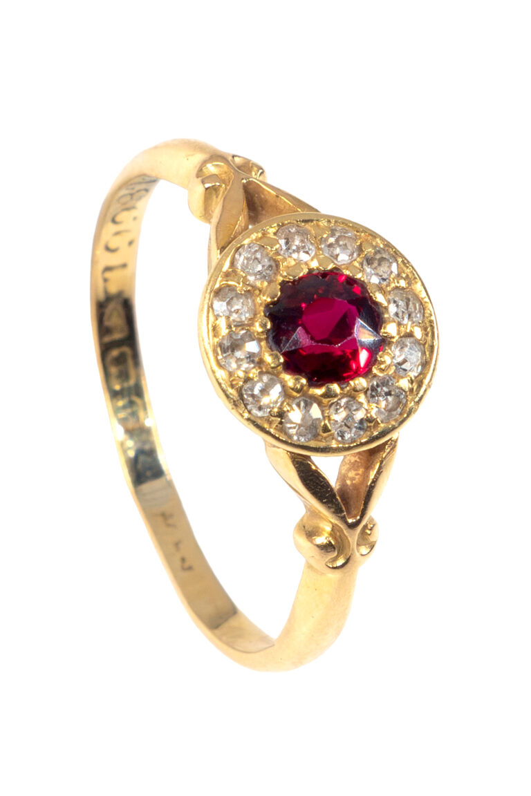 Rheinfrank Holzfuss Antique Jewellery in Berlin Muenchen Antike Ringe Verlobungsringe Eheringe Schmuck Juwelier Diamant Verlobungsring M5915 1