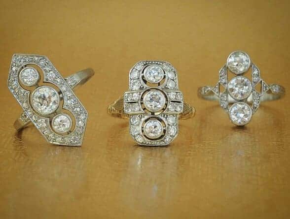 Antique jewellery berlin rheinfrank artdeco schlichte eleganz