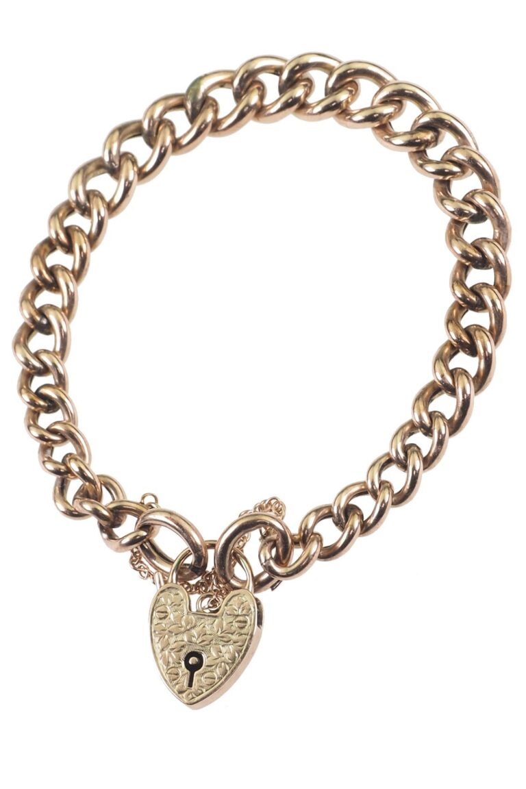 Edwardianisches Armband aus 9 Karat Gold