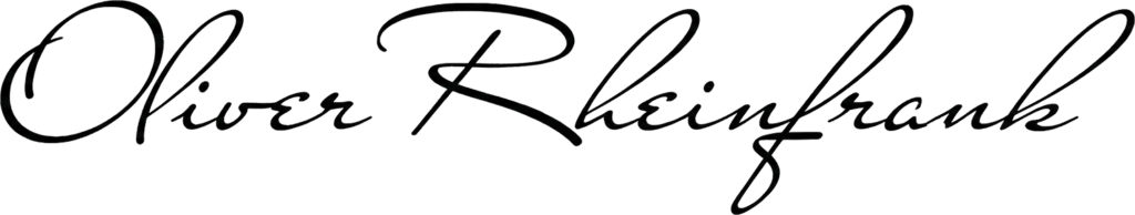 Oliver Rheinfrank Unterschrift