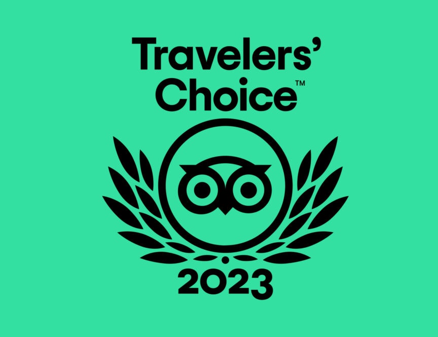 Travelers Choice badge 2023 864x665